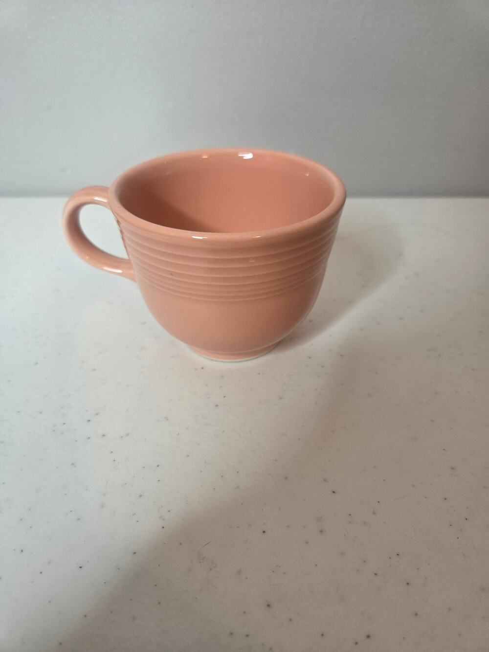 Fiestaware Apricot Coffee Cup Vintage Replacement Mug Retired Color